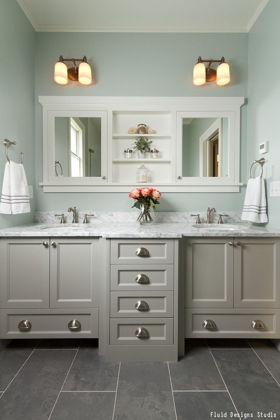 5 Hot Interior Paint Colors For Your Bathroom | Bathroom remodel .