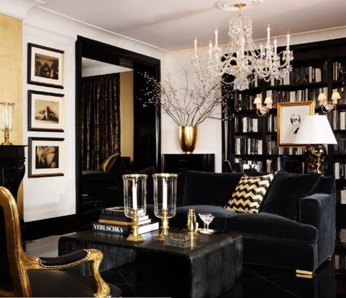 Beautiful Modern Black White Living Room
Inspired