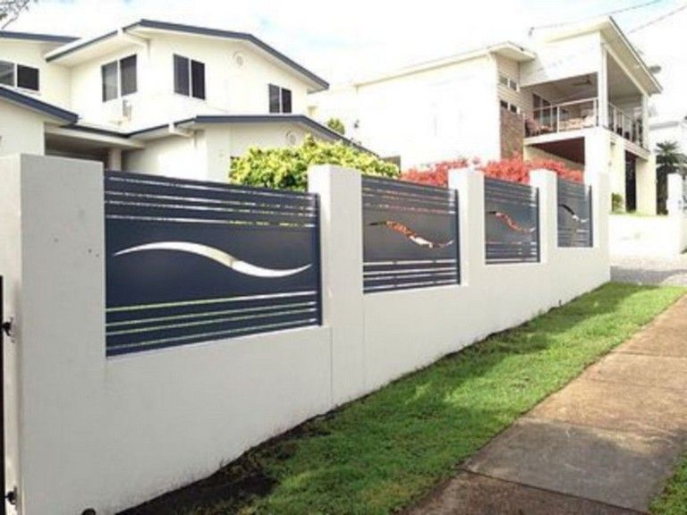 45+ Unique Modern Fence Design Ideas To Enhance Your Beautiful .
