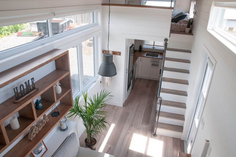 Well-Crafted 28' Tiny House Is a Beautiful Modern Ho