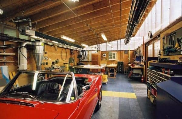 Top 60 Best Garage Workshop Ideas - Manly Working Spac