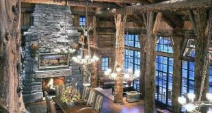 Top 60 Best Log Cabin Interior Design Ideas - Mountain Retreat .