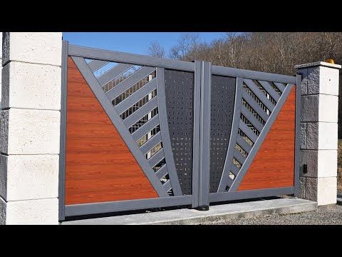 Top 50+ Beautiful Modern Gates Design Ideas 2020 - YouTube .