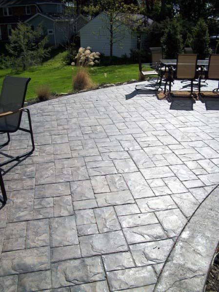 Top 50 Best Stamped Concrete Patio Ideas - Outdoor Space Designs .
