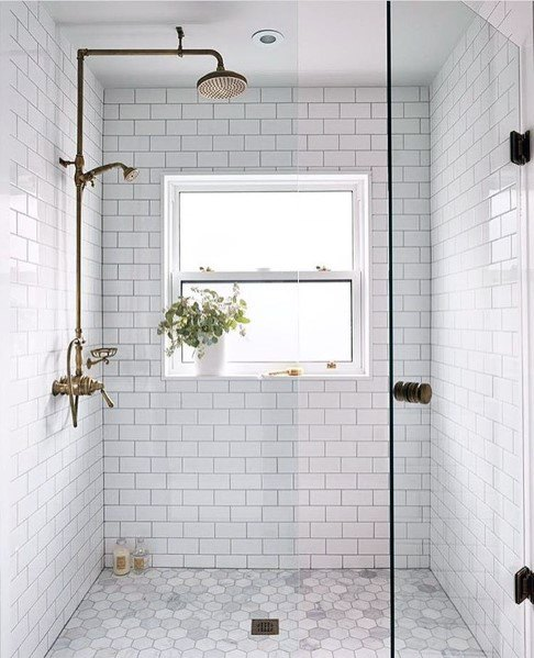 Top 50 Best Subway Tile Shower Ideas - Bathroom Designs | Bathroom .