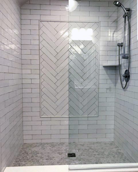 Top 50 Best Subway Tile Shower Ideas - Bathroom Desig