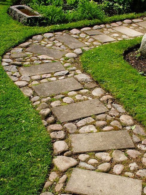 27 Easy and Cheap Walkway Ideas for Your Garden | Garden paths .