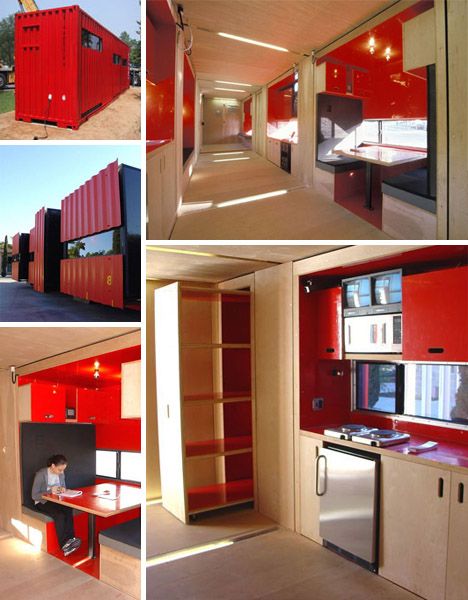 40-Foot Cargo Containers into Stylish Small-Home Spaces | Designs .