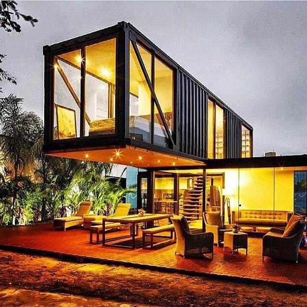 Elegant Modern Container Home | Cool Container Homes That Will .