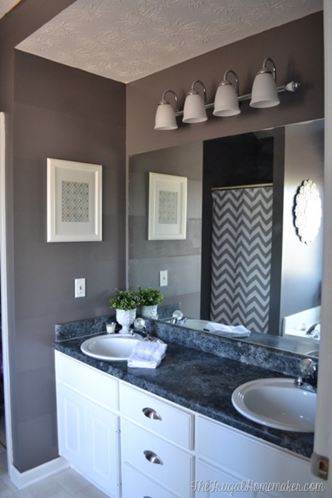 10+ DIY ideas for how to frame that basic bathroom mirror – The .