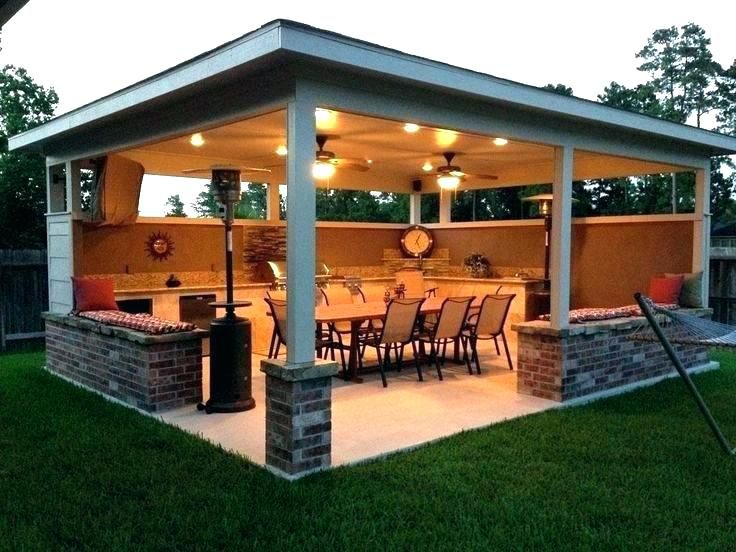 backyard covered patio plans fire pit under gas table design ideas .