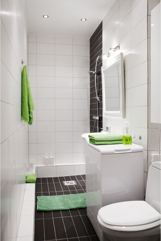 54 Cool And Stylish Small Bathroom Design Ideas - DigsDi