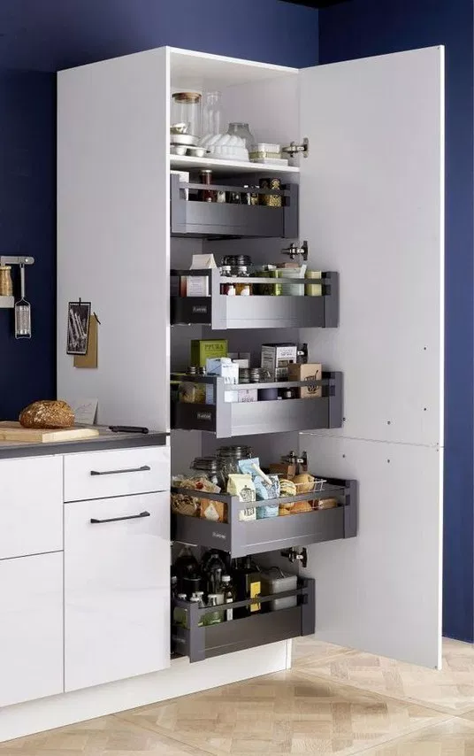 Creative Hidden Kitchen Storages
Solutions