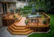34+ Comfy Backyard Patio Deck Designs Ideas for Relaxing .