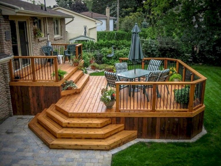 Deck Patio Design Ideas For Backyard