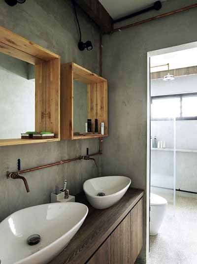 10 Delightful, DIY Bathroom Mirror Ideas (Bathroom mirror ideas .