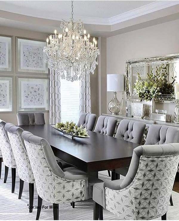 Fantastic Dining Room Decoration Ideas for 2019 | Fashionsfield .