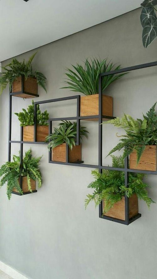 20 Green Ideas for Modern Wall Decoration! | Vertical garden .