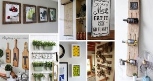 20 Gorgeous Kitchen Wall Decor Ideas to Stir Up Your Blank Walls .