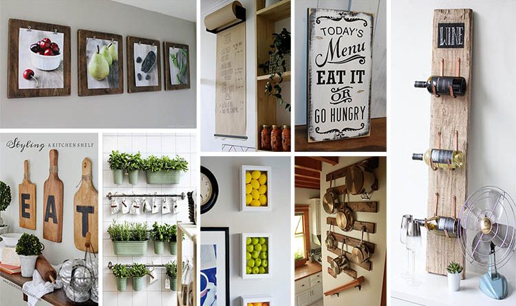 DIY Kitchen Wall Decorating Ideas – StyleSkier.com