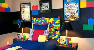lego kamer | Boys bedroom themes, Lego bedroom, Kid room dec