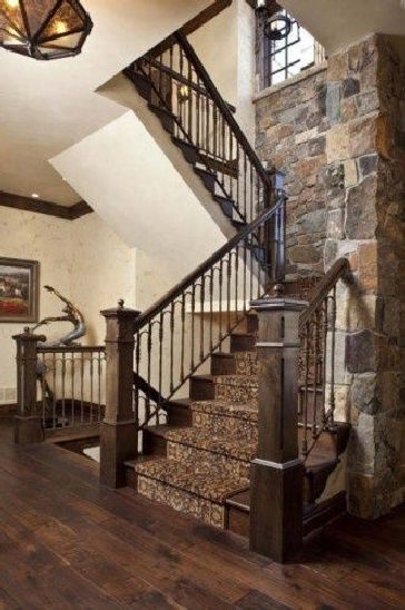 Eclectic living room staircase ideas for your home design 25 .