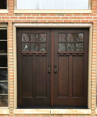 Before & After: From Sun Damaged to Elegant Entry Door | Pel