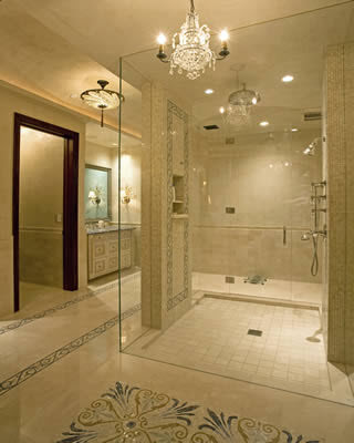 Elegant Master Bathroom - American Traditional - Bathroom .