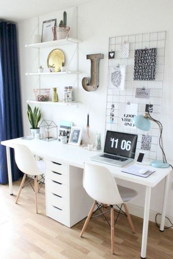 Enchanting Home Office Organization Ideas 41 | Home office design .