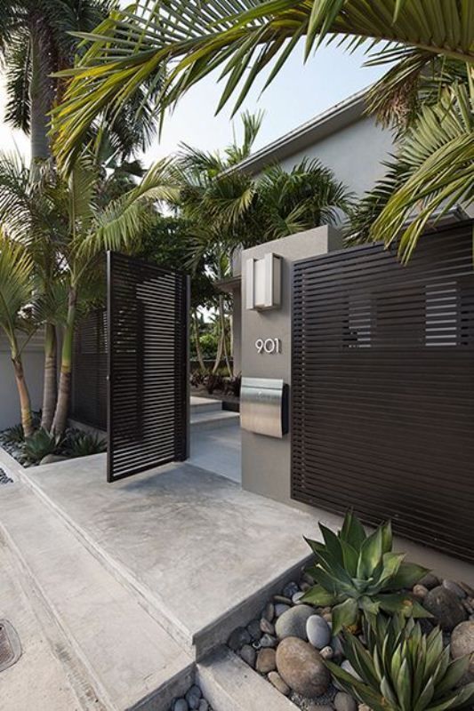 Awesome Modern House Design Ideas Modern Entrance Gate Designs .