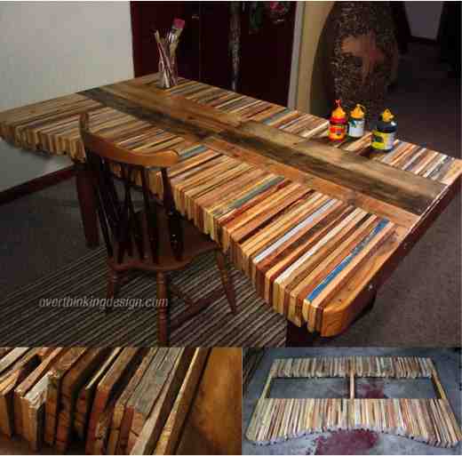 Amazing DIY Pallet Table - Do-It-Yourself Fun Ide