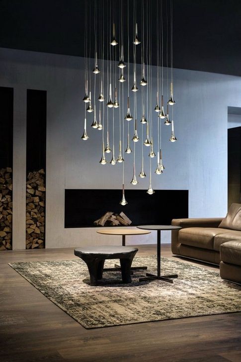 30+ Extraordinary Living Room Design Ideas With Lighting - TRENDUHO