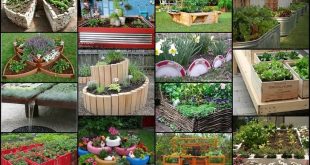 20 Unique & Fun Raised Garden Bed Ideas - Grandma's Thin