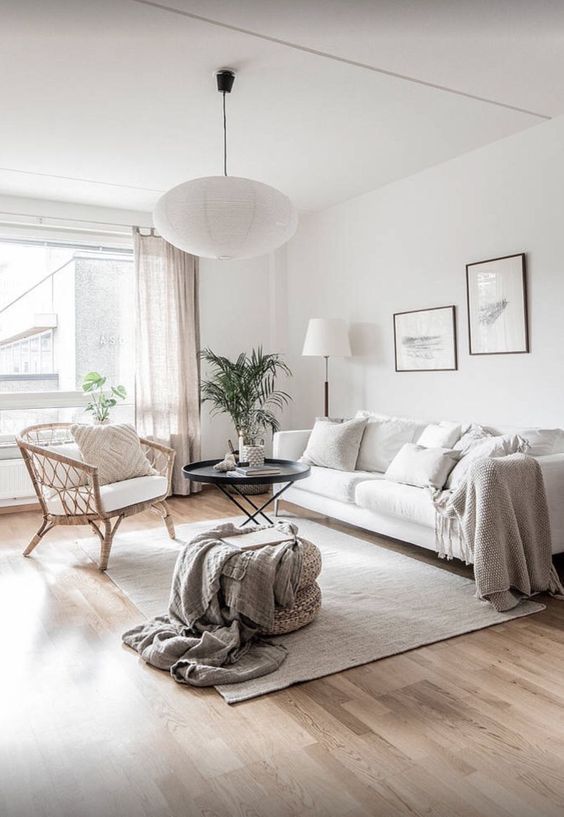 Amazing Scandinavian Living Room Design | Small apartment .