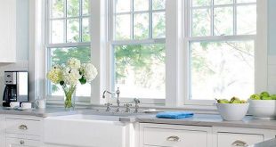 Charming Quality | White kitchen interior, White kitchen decor .