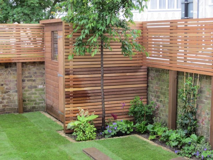 55 Awesome Privacy Fence Ideas for Residential Homes | Diy garden .