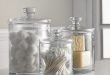 Small Glass Canister + Reviews | Crate and Barrel | Apartment .