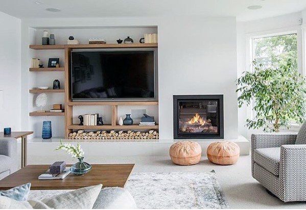 Top 70 Best TV Wall Ideas - Living Room Television Designs .