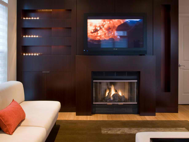 20 Amazing Fireplaces with TV above | Fireplace TV Ideas | Decohol