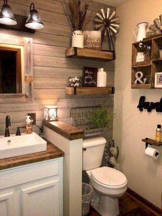 47 Guest Bathroom Makeover Ideas On A Budget - 88TRENDDECOR .