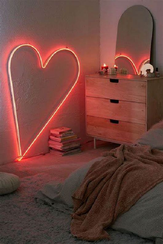 Hippie Bedrooms Ideas Neon Room Features