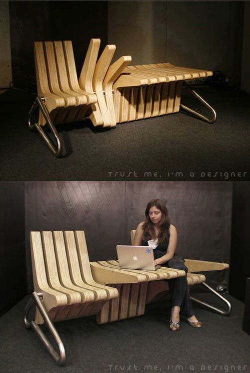Clever furniture design | Eco furniture, Unique furniture, Cool .