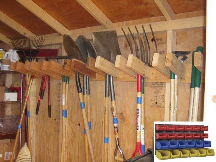 Bike storage ideas for a garage and fishing gear storage ideas for .