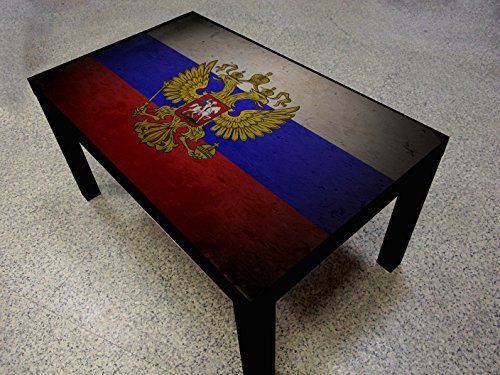 Probest Russia Flag Coffee Table, Flag Coffee Table SALE Coffee .