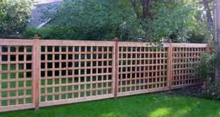 17 Lattice Fence Examples (AWESOME WAYS TO USE) | Privacy fence .