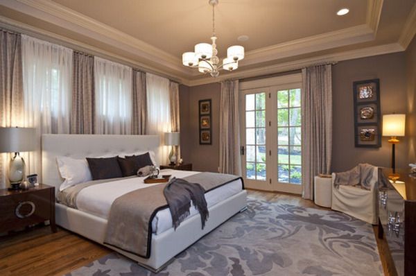 calm and neutral | Elegant master bedroom, Cozy master bedroom .