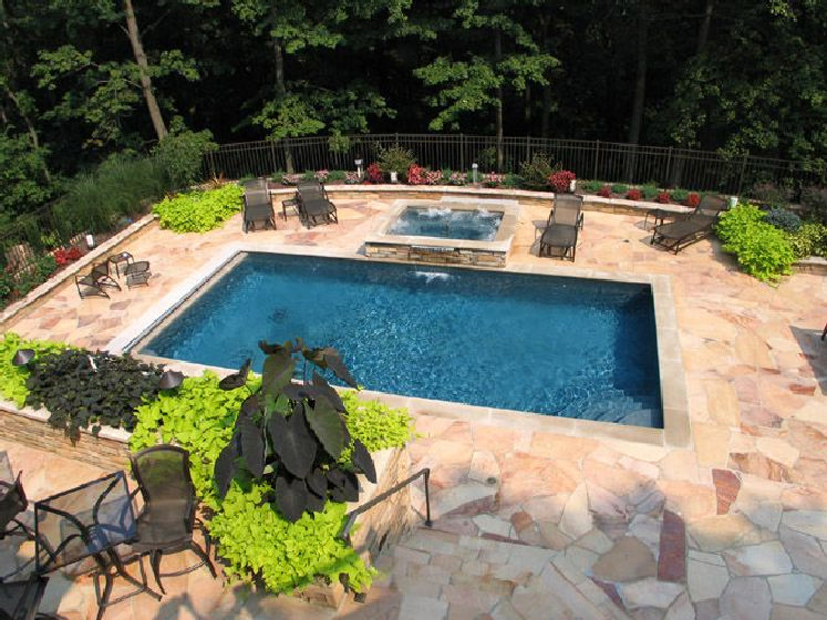 42 ideas of great and luxurious private swimming pools landscaping .