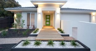 15 Modern Front Yard Landscape Ideas | Home Design Lover | Modern .