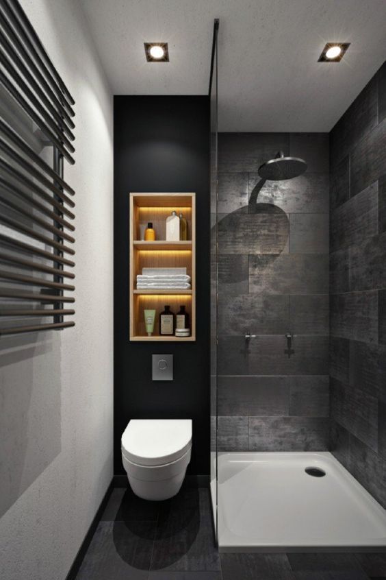 40 Of The Best Modern Small Bathrooms & Functional Toilet Design .