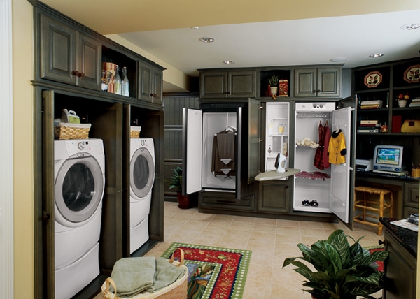 26 Contemporary Super Smart Laundry Room Desig